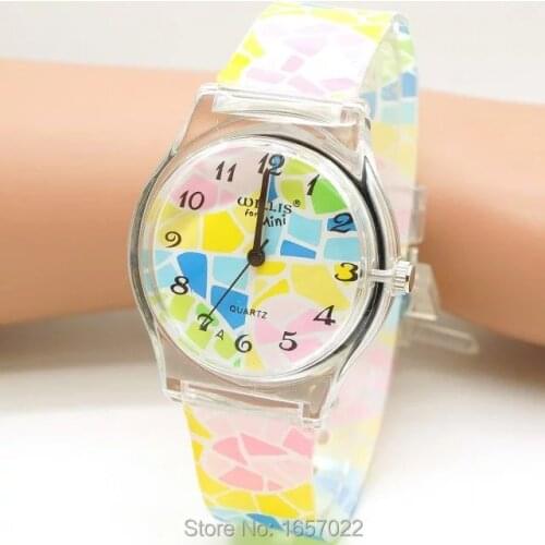 New arrived promotion children fashion colorful waterproof quartz wristwatch women casual cute sports watches