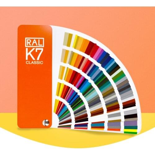 Original Germany RAL color card international standard Ral K7 color chart for paint 213 colors with Gift Box