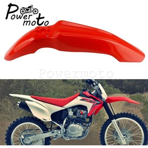 Red Dirt Pit Bike Motocross Front Fender for Honda CRF230F CRF150F 2015-2019 Front Mudguard Wheel Splash Cover Enduro Off Road