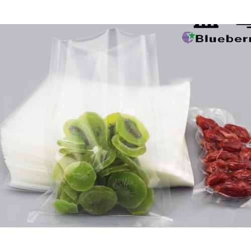 100pcs small sizes Open Top Transparent heat sealing bag vacuum bag Heat Seal Vacuum Pouch Packaging Coffee Sugar Tea Nuts