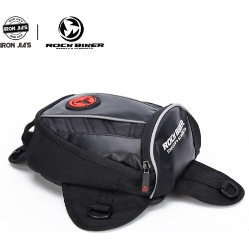ROCK BIKER Waterproof Motocycle Magnet Tank Bag Multifunction Motorcycle Bag Luggage Rider Motocross Saddle Bags for Honda