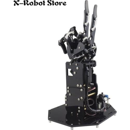 DIY Bionic Robot Hand Claw Palm Manipulator 5 Fingers Independent Movement Installed RC DIY Model Bionic mechanical robot palm