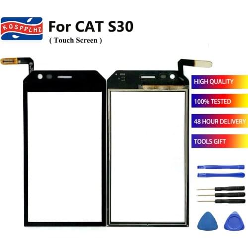 4.5" Mobile Phone Touchscreen For CAT S30 Touch Screen Glass Panel Touch Screen For CAT S 30 Digitizer Sensor With Tools