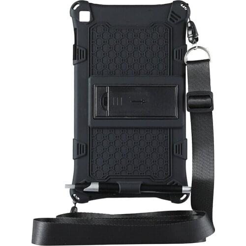 Silicone Case for ALLDOCUBE IPlay8T 8 Inch Tablet Anti-Drop Tablet Case Tablet Stand with Pen and Strap