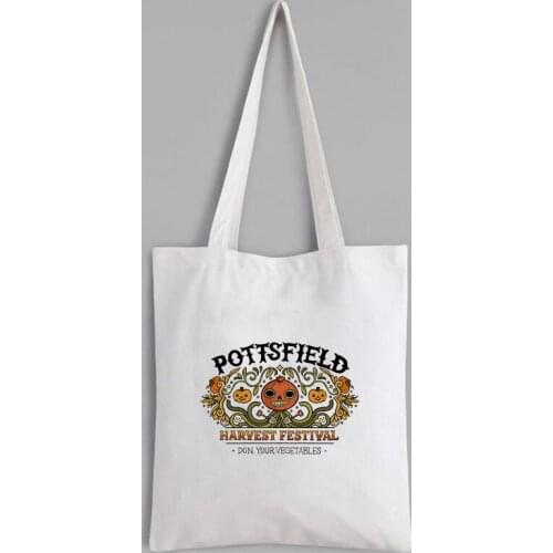 Harvest Festival Custom Bag Reusable Halloween Pumpkin Party Cute Bag Fashion Girls Tote Bag Reusable Shopping Bag Plus