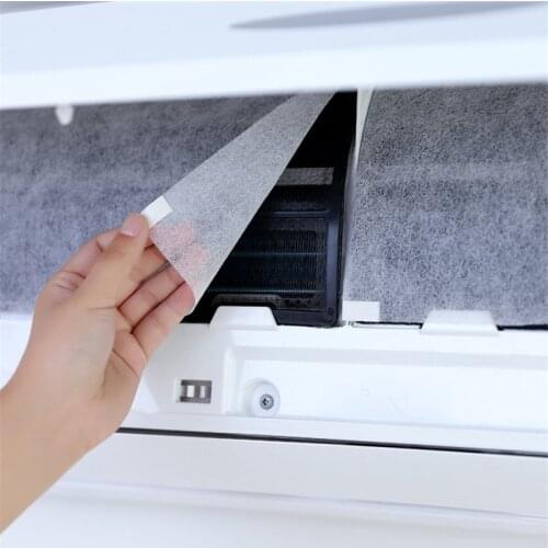 Air Conditioning Wind Outlet Dustproof Protection Cover DIY Self-Adhesion Air Purifying Filter Paper Purifier Filter Screen