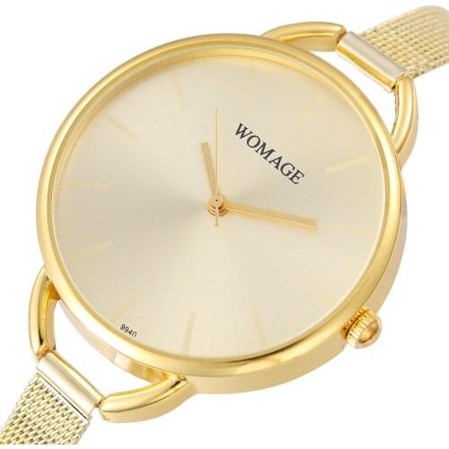 Womens Watch Fashion Gold Wirst Watch Lady Student Clock Bracelet Holiday Age Girl Watch Luxury Aaa Relojes De Lujo Para Mujer
