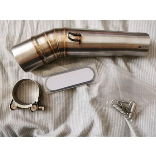 Motorcycle Exhaust Middle pipe Link Pipe for HONDA NC700X NC750X NC750S NC700S 2012-2017 nc700 exhaust nc750 muffler