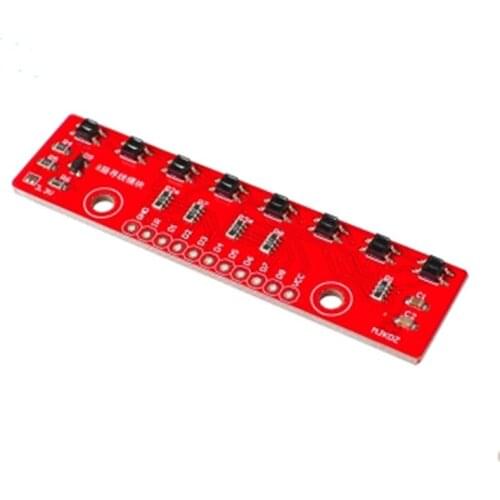10PCS 8 Channel IR Tracking Sensor Module 8 CH Infrared Track Trace Detect Detection Board DIY Detector for Arduino Smart Car