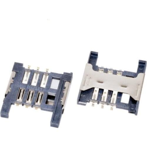 Free shipping 10PCS SIM card connector 1.8MM