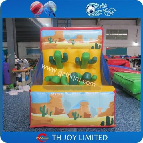 Free door to door shipping inflatable hoopla / Cactaceae Air hoop game for children and adult