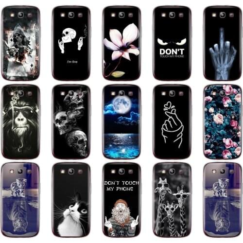 For Samsung Galaxy S3 Case i9300 Painting Silicon Soft TPU Back Phone Case Cover for Samsung S3 Fundas Protective Coque Bumper