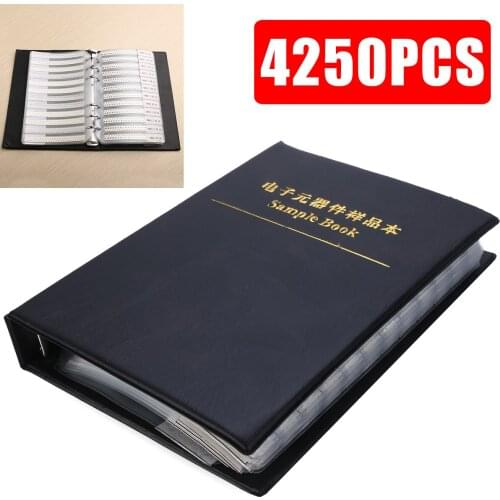 Hot Sale 4250pcs 1% SMD SMT Resistor Sample Book 170 values 0805 0ohm -10M 1% Chip Resistor Assorted Assortment Kit
