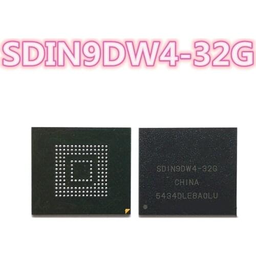 Good quality SDIN9DW4-32G SDIN9DW4-32 SDIN9DW4 BGA153 ball mobile phone hard disk IC storage Free shipping