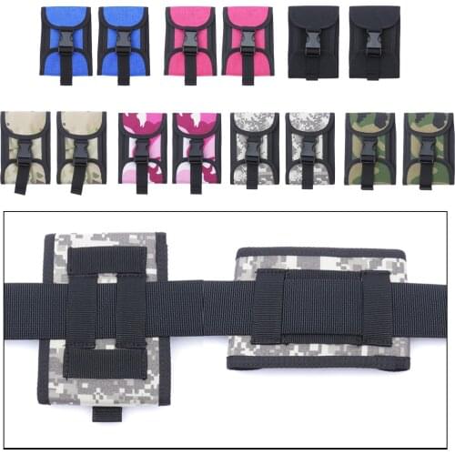 Pair Diving Weight Pockets Holder Bag Scuba 5lbs QR Buckle Snorkeling Pouch