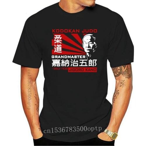 Kodokan Judo Grand Master Jigoro Kano Since 1860-1938 Martial Arts Shirt 2021 Hot Super Fashion Quality Men Neck Casual T Shirt