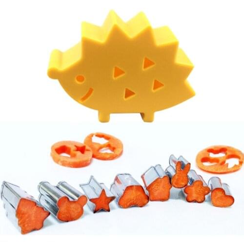 Hedgehog Box Cookie Moulds Aluminum Alloy Cute Animal Shape Biscuit Mold DIY Fondant Pastry Decorating Baking Kitchen Tools