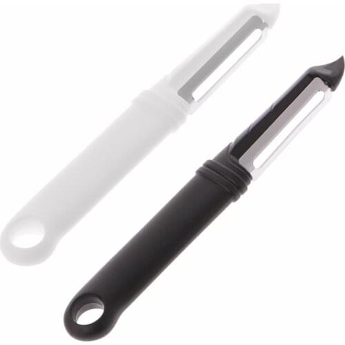 Kitchen Gadget Tool Vegetable Fruit Peeler Citrus Stainless Steel Blade Cucumber