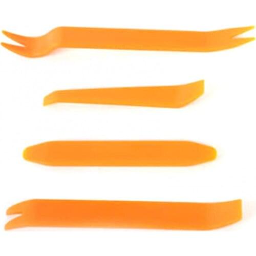 4Pcs/Set Radio Panel Auto Car Speaker Dashboard Interior Removal Hand Tools Kit Automobile Nail Puller Car Accessories