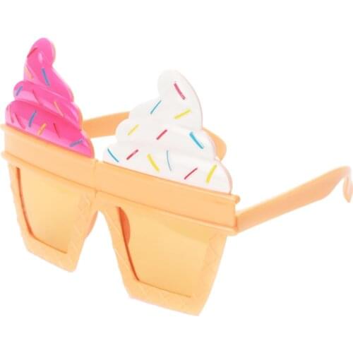 Novelty Adults Kids Birthday Ice cream Party Glasses Eyeglasses Fancy Dress