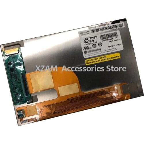 Original 7inch LCD Screen LD070WS2(SL)(01) LD070WS2 (SL) (01) LD070WS2-SL01 for HTC Flyer (p510e) Tablet PC free shipping