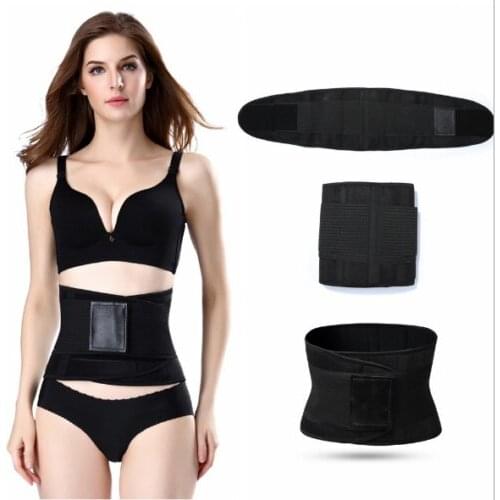 Waist Trainer Neoprene Belt Weight Loss Yoga Belt Workout Slimming Waist Trainer Slimming Sweat Fat Burning Tummy Control Strap