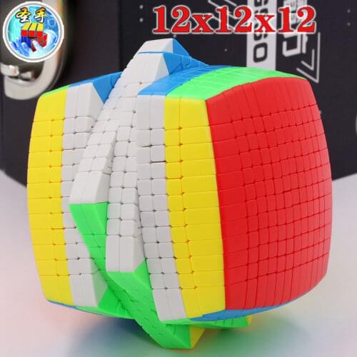 Magic cube 12x12x12 ShengShou SengSo cube 12x12 pillow cubes10cm competition educational twist wisdom game toys game puzzles