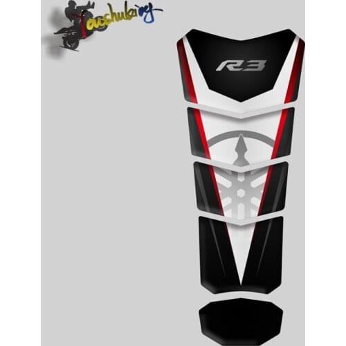 Motorcycle Tank Pad Protector Sticker Motocross Tankpad Case for YZF R125 R15 R25 R1 R3 R6 Stickers