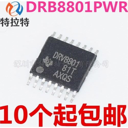 10pcs/lot DRV8801 DRV8801PWPR HTSSOP16 Motor Driver Brand New & Original