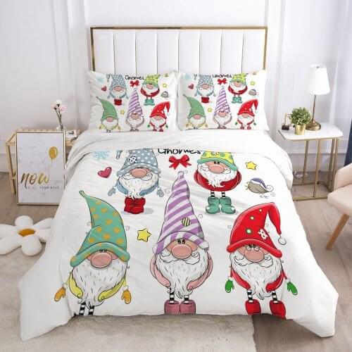 3D Quilt Covers Pillowcase(s) Bedding Set Duvet Cover Sets Comforter Case Bed Linen Cartoon Full Twin Size Home Textile