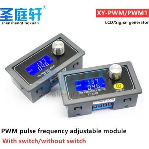 Dual PWM System XY-PWM1 Pulse Frequency Signal Generator Duty Cycle Adjustable Module Square Wave Rectangular Signal Generator