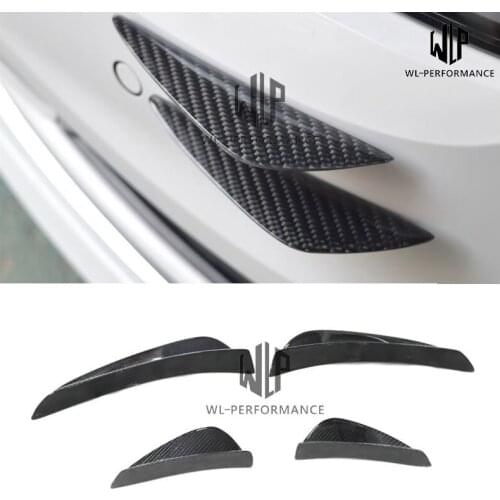 F10 MT High Quality Carbon Fiber Side Splitters Air Vents For BMW 5 Series F10 M-Tech 520i 525i 530i 535i Car Body Kit 11-17