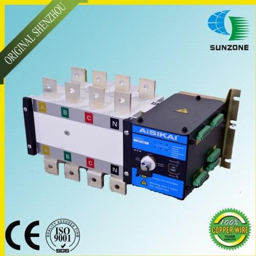 Genset ATS Automatic Transfer Switch 400A Three Phase 4 Poles 4P