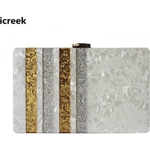 Icreek Women's Silver Bags