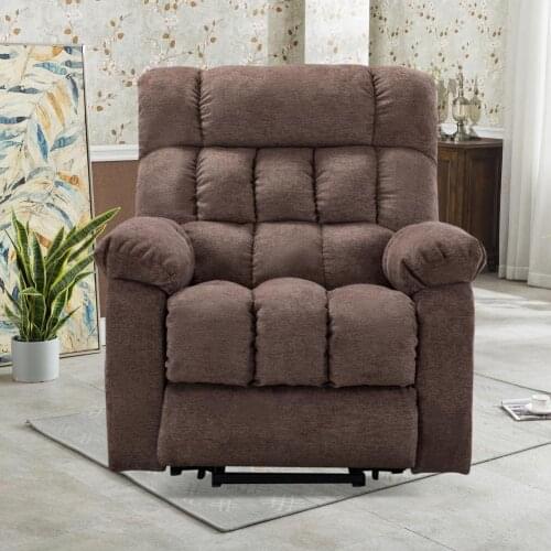 Breathable Fabric High Backrest All Match Reclining Chair for Daily Use