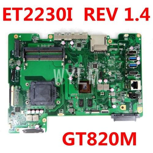 ET2230I GT820M Mainboard REV 1.4 All-in-one mainboard For ASUS ET2230I ET2230 motherboard 90PT0110-R03000