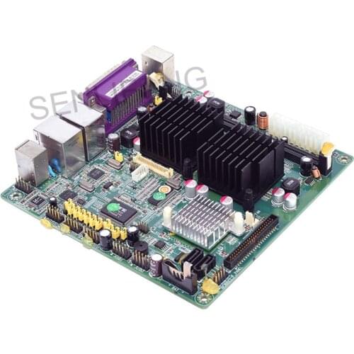 TE1090E N270 Well Tested motherboard Fanless 4COM POS Machine Cash Register Routing Dual NIC Motherboard Refurbished