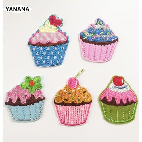 Ice cream Dessert garment accessories clothing pants decorative decals patch Embroidery Sticker Badges