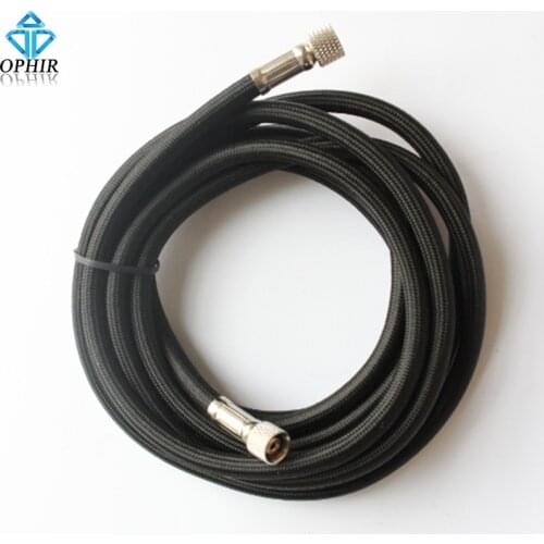 OPHIR 3M 1/8" & 1/8" Nylon Braided Airbrush Air Hose Accessory for Art & Craft Cake Air Compressor _AC025