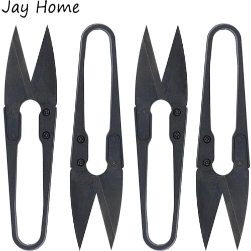 1/2/4Pcs U Shape Clippers Trimming Sewing Scissors Nippers DIY Craft Embroidery Scissors Mini Stitching Thread Cutter Snips