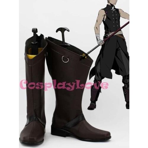 Game Unlight Preacher Konrad Cosplay Shoes Boots Hand Made Custom-made For Halloween Christmas Festival CosplayLove