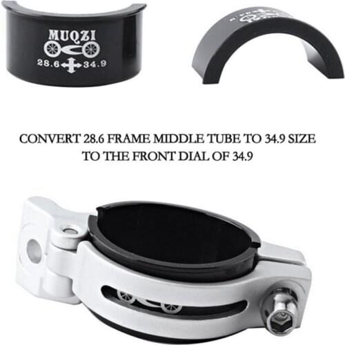 Mountain Road Bike Bicycle Front Derailleur Clip Clamp Shim 28.6 To 34.9mm