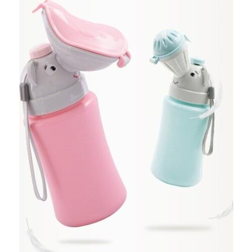 Portable Convenient Travel Cute Baby Urinal Kids Potty Girl Boy Car Toilet Potties Vehicular Urinal Traveling Urination New Drop