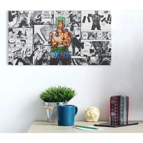 Roronoa Zoro One piece Anime Poster Canvas Painting Wall Art Decor Living Room Bedroom Study Home Decoration Prints