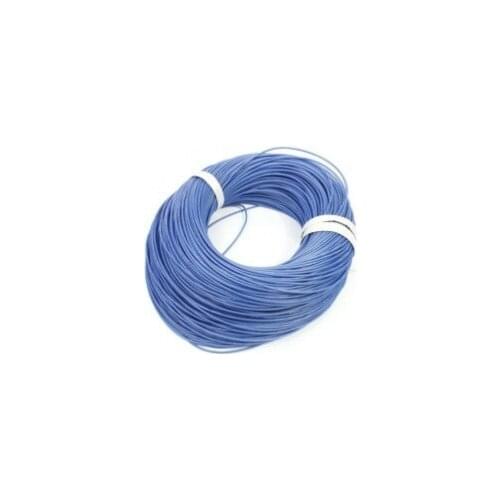 1 Meter 20AWG Silicone Wire/ Silica Gel Wire/ Silicone Cable (100/0.08, OD: 1.8)-Blue Color