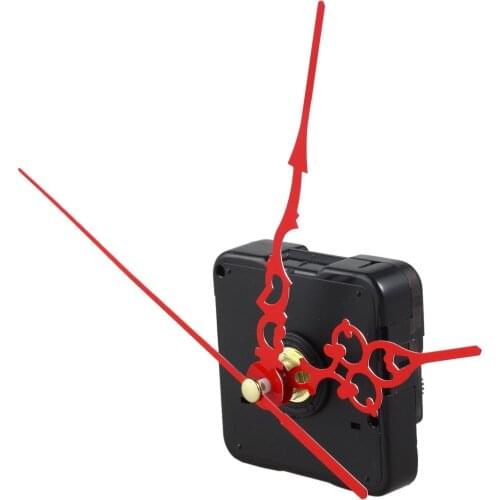 High Quality New Quartz Black Wall Clock Movement Mechanism Repair Parts Kit