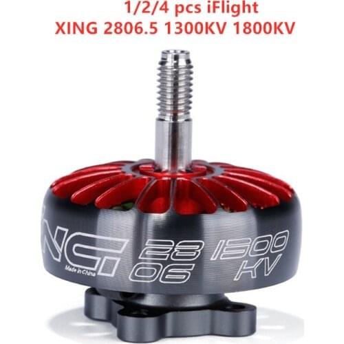 1/2/4 2020 New iFlight XING X2806.5 2806 1300KV 1800KV Brushless Motor FPV NextGen Motor For RC DIY FPV Racing Drone airplane