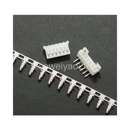 100 sets PH2.0 2.0mm 6P 6Pin Right Angle Pin Header+Terminal+Housing Connector