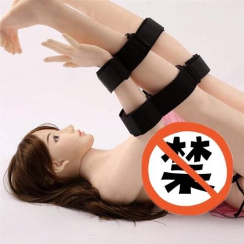 2021 Nylon BDSM Bandage for Women Handcuffs Ankle Shackles Bondage Kit Erotic Toys for Couples Sex Toys Juguetes Sexul3s Sexo