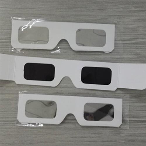 10pcs Paper Eclipse Glasses,CE Certified Safe Solar Eclipse Shades Glasses,Solar Eclipse Eye Protection Viewing Glasses Paper